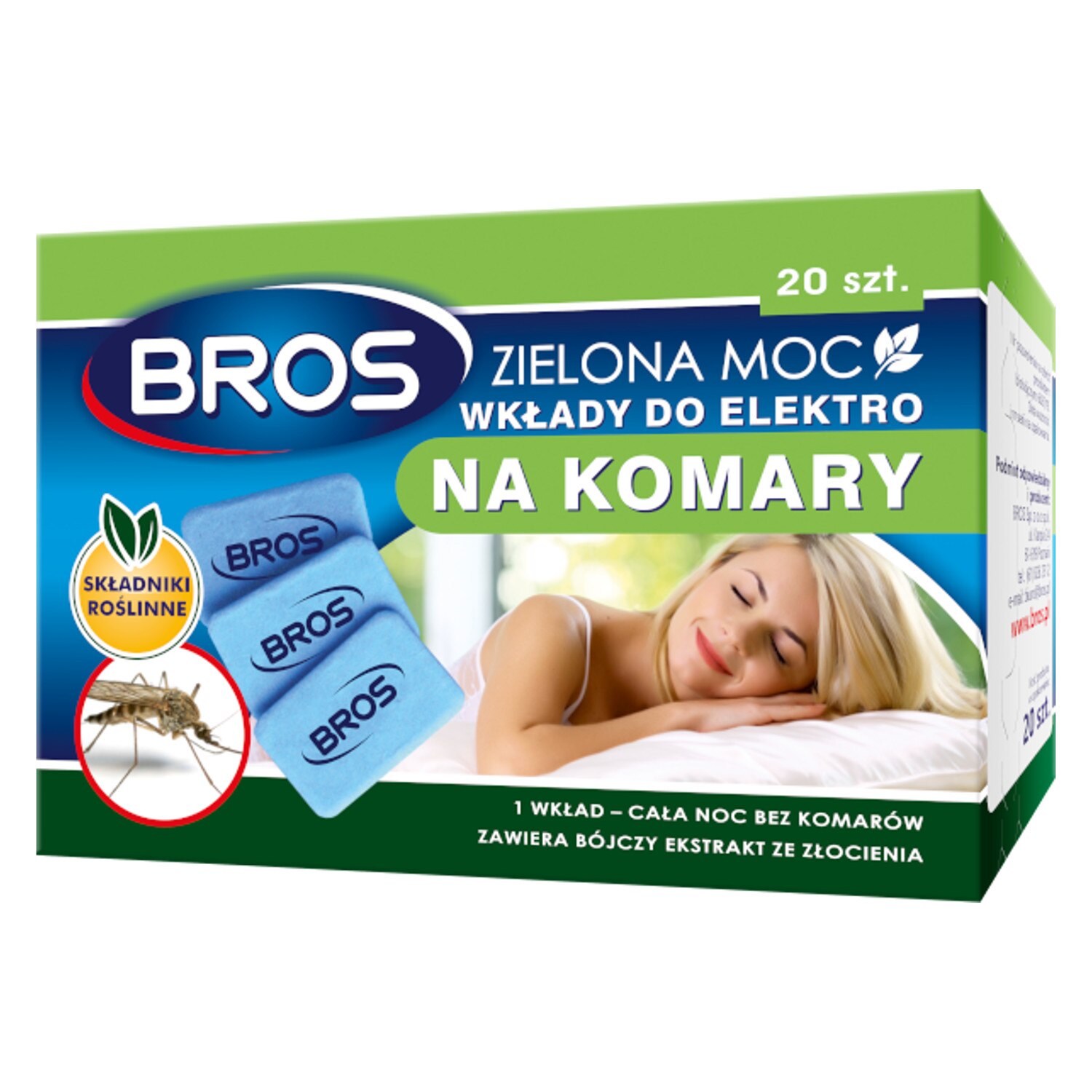 Setr 20 tablete pentru electrofumigator Bros ZM anti tantari