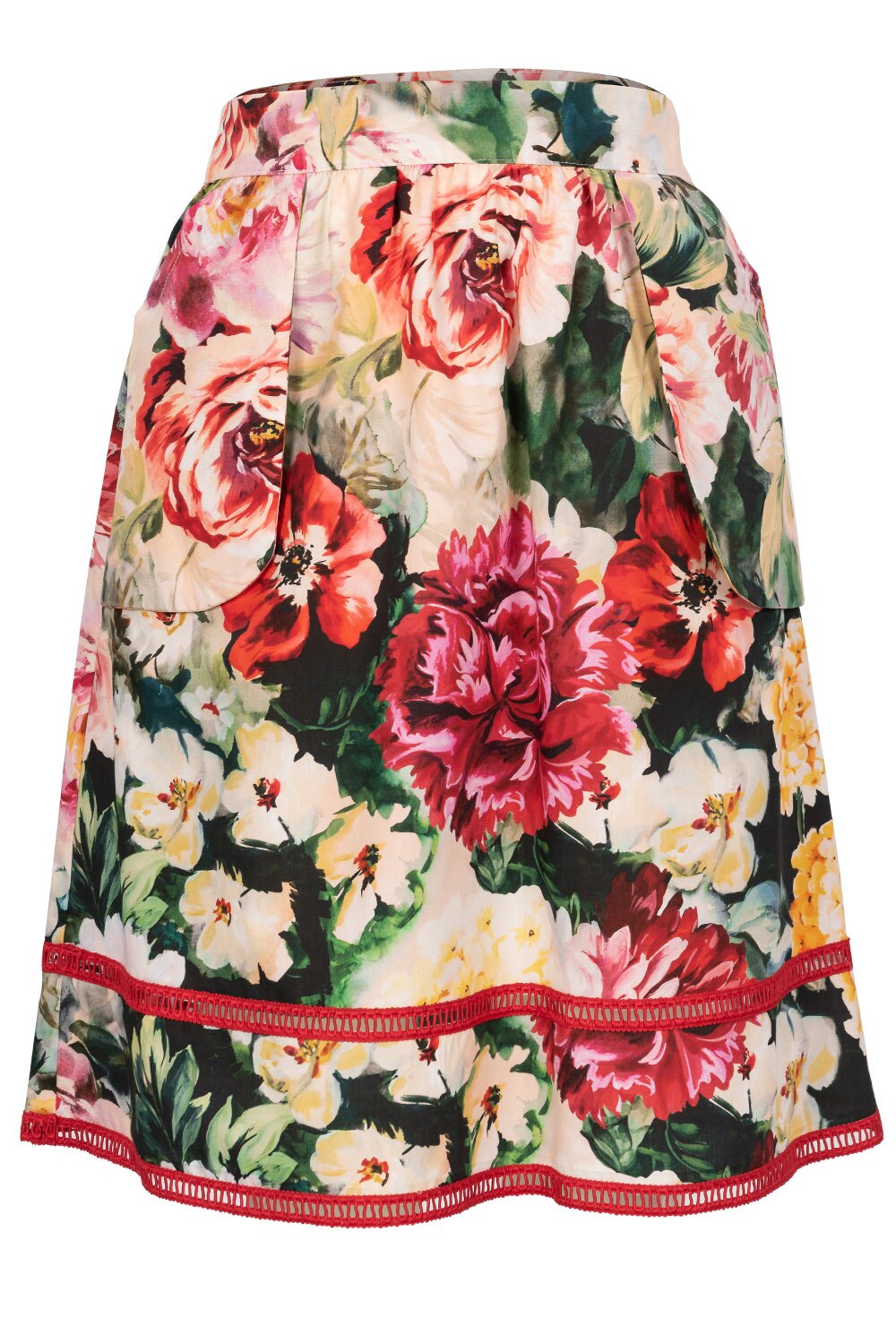 Fusta din bumbac, Multicolor