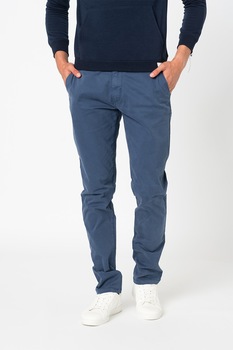 New Zealand Auckland, Pantaloni chino cu talie medie Napier, Bleumarin New Zealand Auckland, Pantaloni chino cu talie medie Napier, Bleumarin
