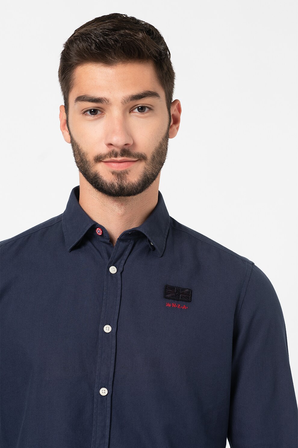 New Zealand Auckland, Camasa cu maneci lungi Mataura, Bleumarin, S