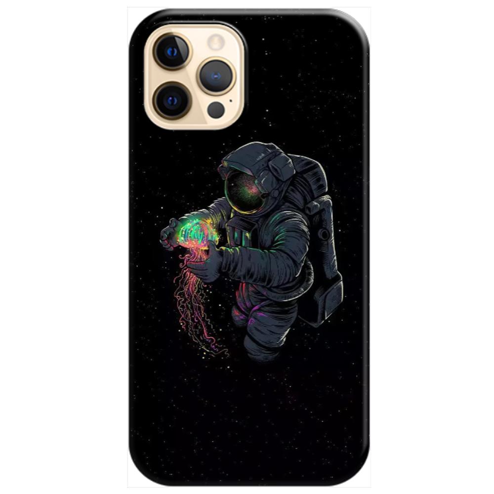Husa silicon compatibila cu Apple iPhone 12 Mini model Ocean Space, Silicon, TPU Viceversa