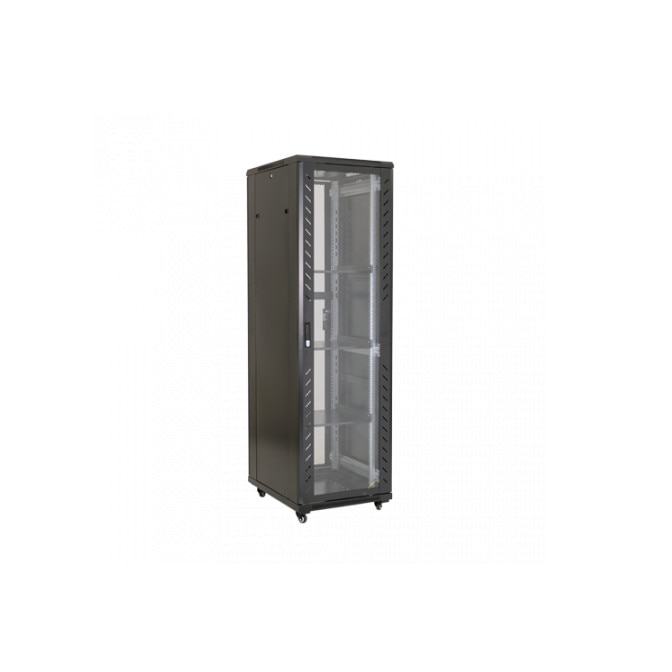 Rack podea 42U 600x800 negru - ASYTECH Networking ASY-42U-6080S