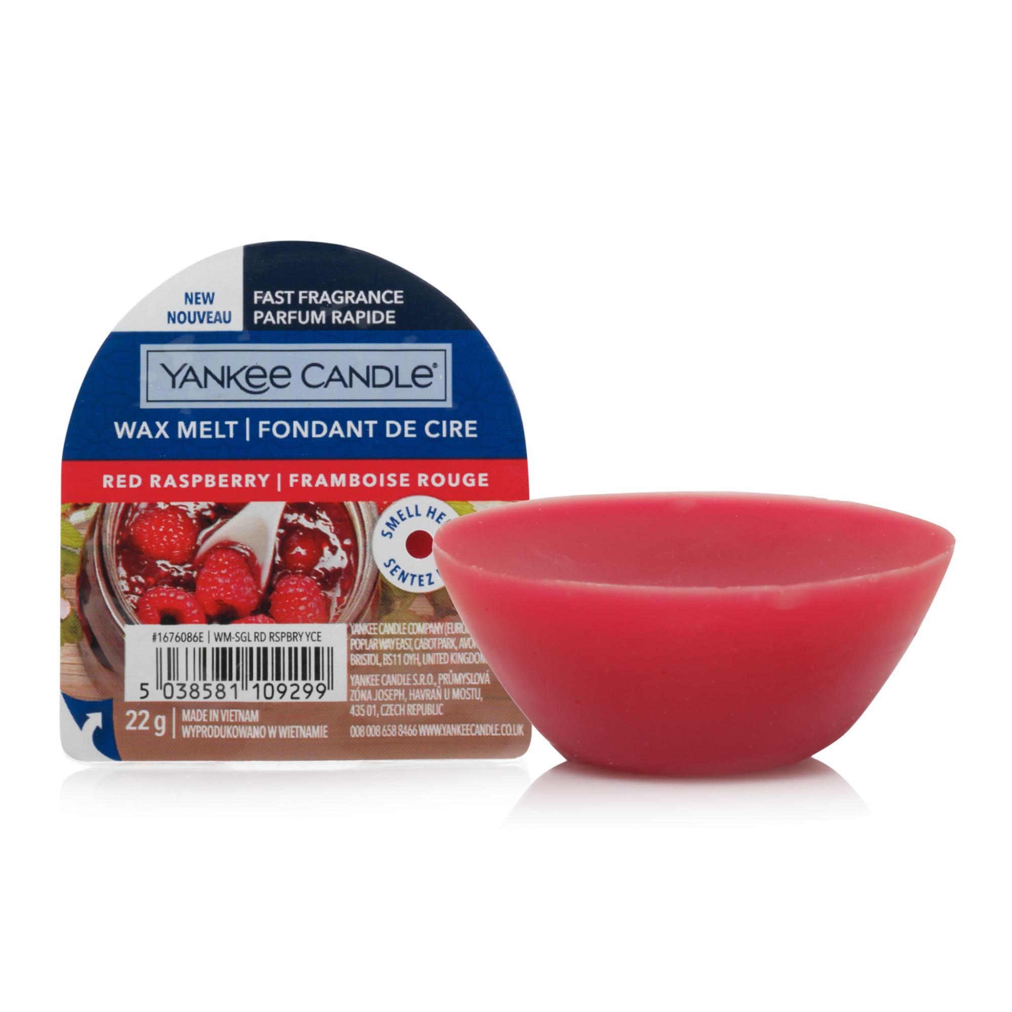 Ceara parfumata Red Raspberry, Yankee Candle