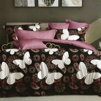 Set Lenjerie de pat dublu finet 6 piese cu Pilota 200 x 220 cm si 2 perne, Ralex Pucioasa, PFN606 Set Lenjerie de pat dublu finet 6 piese cu Pilota 200 x 220 cm si 2 perne, Ralex Pucioasa, PFN606