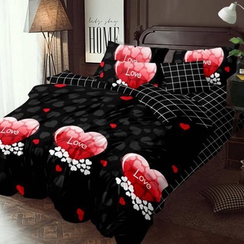 Set Lenjerie de pat dublu finet 6 piese cu Pilota 200 x 220 cm si 2 perne, Ralex Pucioasa, PFN599 Set Lenjerie de pat dublu finet 6 piese cu Pilota 200 x 220 cm si 2 perne, Ralex Pucioasa, PFN599