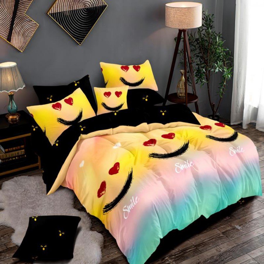 Set Lenjerie de pat dublu finet 6 piese cu Pilota 200 x 220 cm si 2 perne, Ralex Pucioasa, PFN595