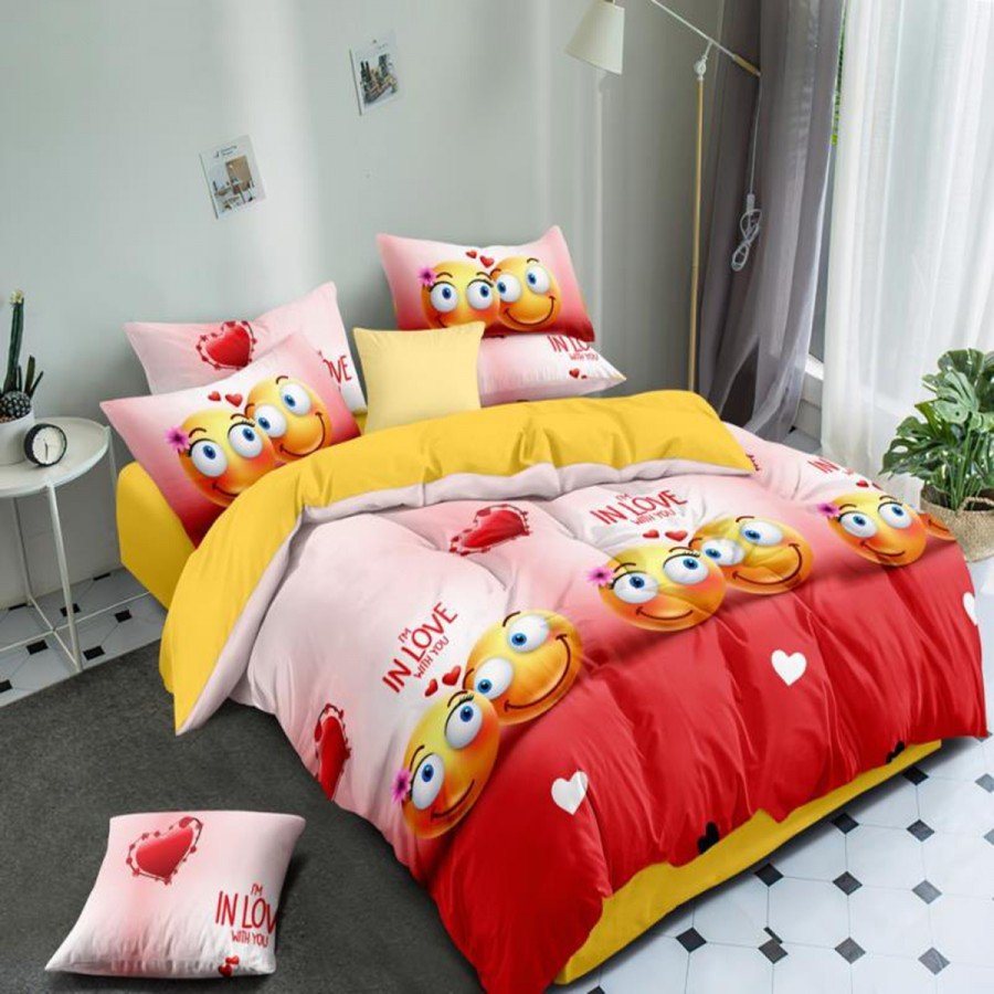 Set Lenjerie de pat dublu finet 6 piese cu Pilota 200 x 220 cm si 2 perne, Ralex Pucioasa, PFN594