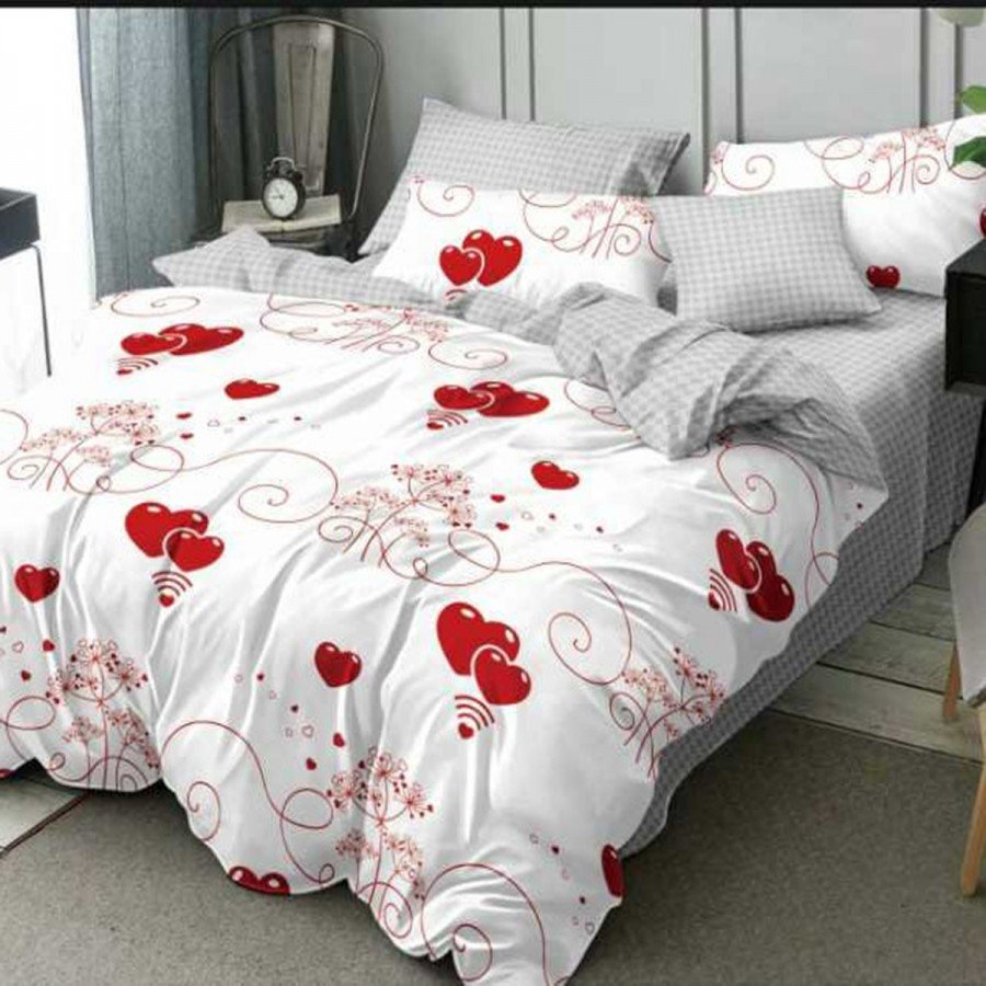 Set Lenjerie de pat dublu finet 6 piese cu Pilota 200 x 220 cm si 2 perne, Ralex Pucioasa, PFN591