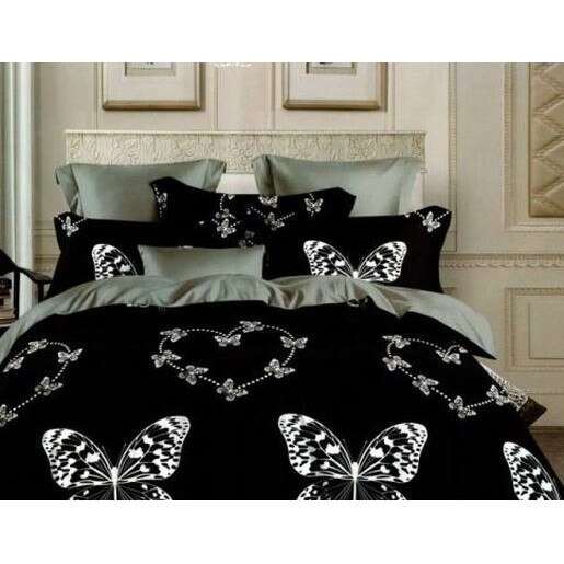 Set Lenjerie de pat dublu finet 6 piese cu Pilota 200 x 220 cm si 2 perne, Ralex Pucioasa, PFN586