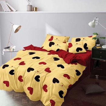 Set Lenjerie de pat dublu finet 6 piese cu Pilota 200 x 220 cm si 2 perne, Ralex Pucioasa, PFN578 Set Lenjerie de pat dublu finet 6 piese cu Pilota 200 x 220 cm si 2 perne, Ralex Pucioasa, PFN578