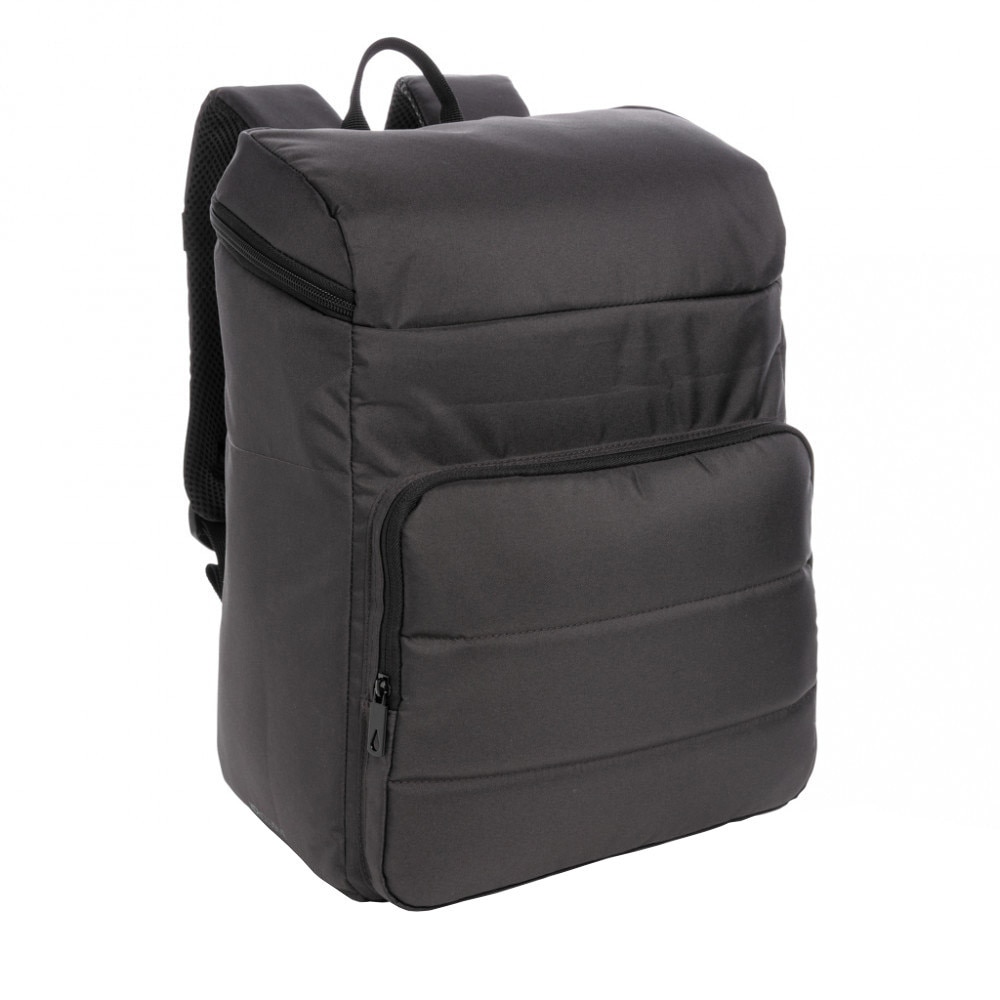 Rucsac termoizolant, 29x16x35.5 cm, XD by AleXer, 20SEP0447, Poliester, Negru, breloc inclus