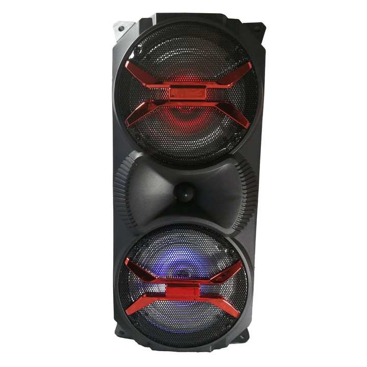 Boxa portabila Raymate cu sunet stereo puternic, HIFI, difuzor fara fir impermeabil IPX7 pentru casa, in aer liber, gradina