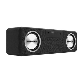 Boxa portabila Hopestar, Putere 16W, cu Bluetooth, USB, MicroSD, FM Radio, AUX, Negru Boxa portabila Hopestar, Putere 16W, cu Bluetooth, USB, MicroSD, FM Radio, AUX, Negru