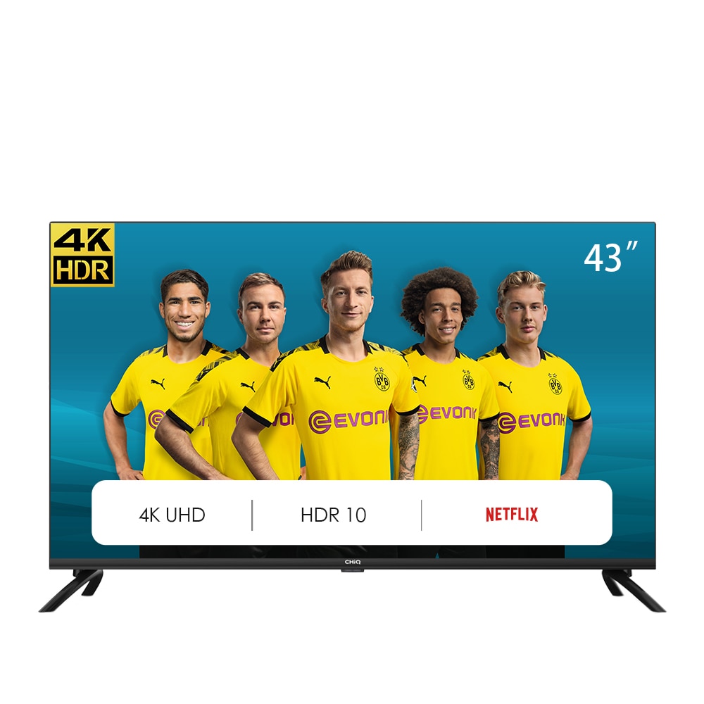 Televizor CHiQ U43H7L 43/108 cm, Smart, 4K UHD, LED, Dolby audio, Clasa G