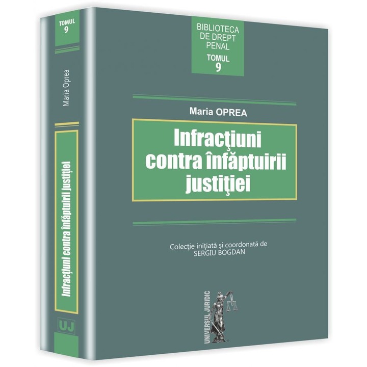 Infractiuni contra infaptuirii justitiei - Maria Oprea
