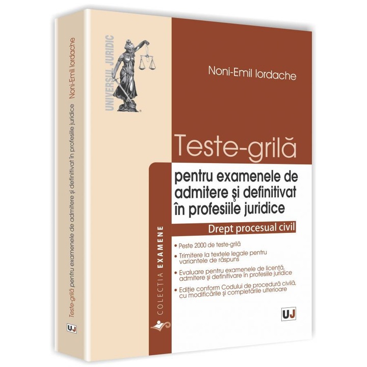 Teste-grila. Drept procesual civil - Noni - Emil Iordache
