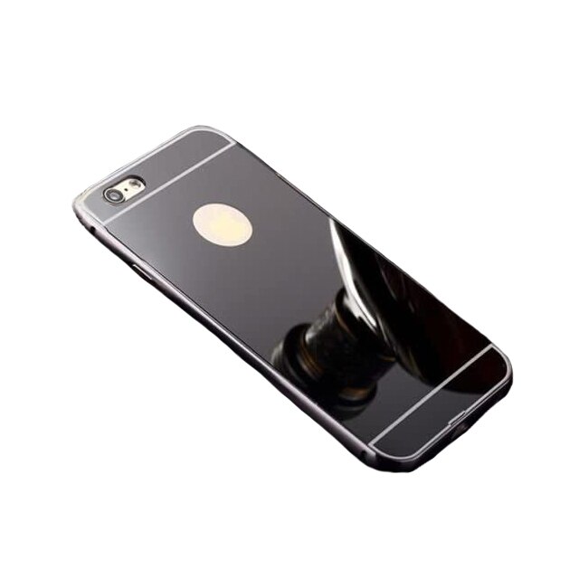 Carcasa pentru Apple iPhone 7 Plus, neagra, efect oglinda