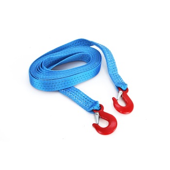 Chinga tractare cu lungime de 5 metri, sarcina de 3 tone, cu carlige cu blocaj Chinga tractare cu lungime de 5 metri, sarcina de 3 tone, cu carlige cu blocaj