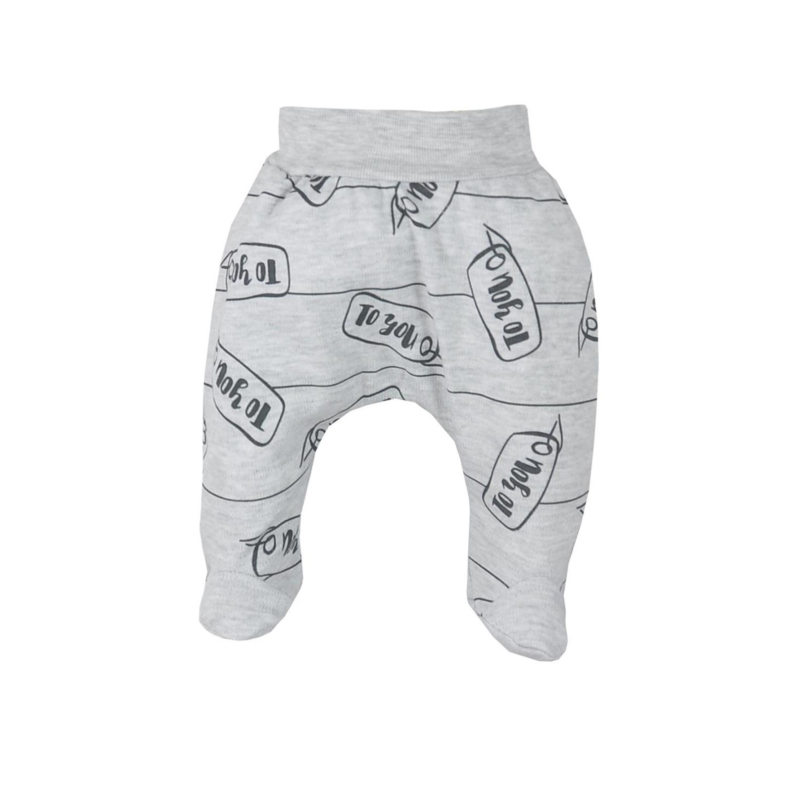 Pantaloni cu botosei pentru baieti Koala To You 08-188, Gri, Gri