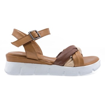 Sandale dama, Caspian, Cas-HY-1505, casual, piele naturala, Multicolor Sandale dama, Caspian, Cas-HY-1505, casual, piele naturala, Multicolor