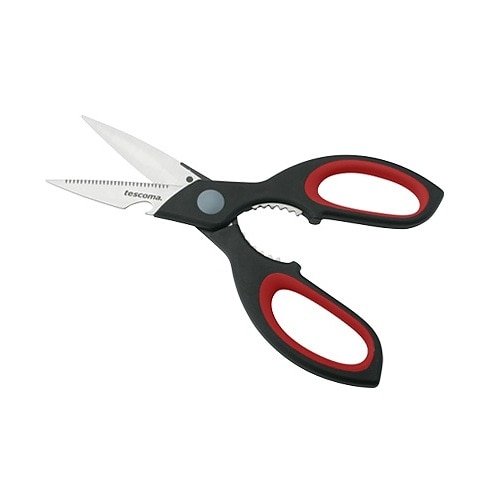 Foarfeca universala pentru bucatarie Tescoma Cosmo, Otel inoxidabil, Argintiu/Negru