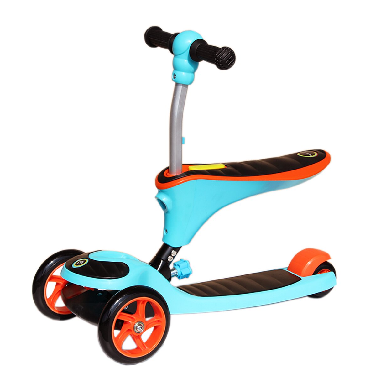 Bicicleta 2-in-1, portocaliu/negru, MASTER Elfin