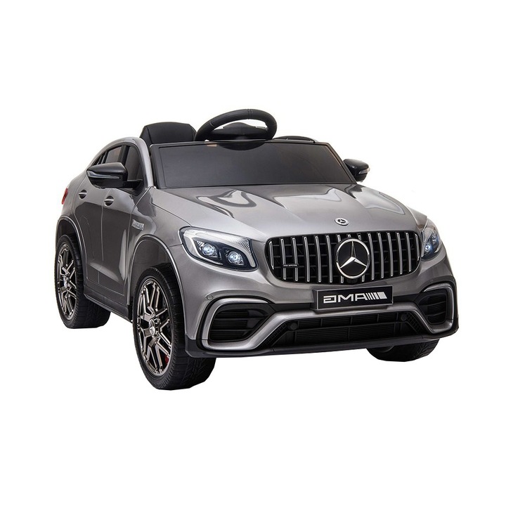 Masina Electrica Bo Mercedes AMG GLC 63 S - Argintiu