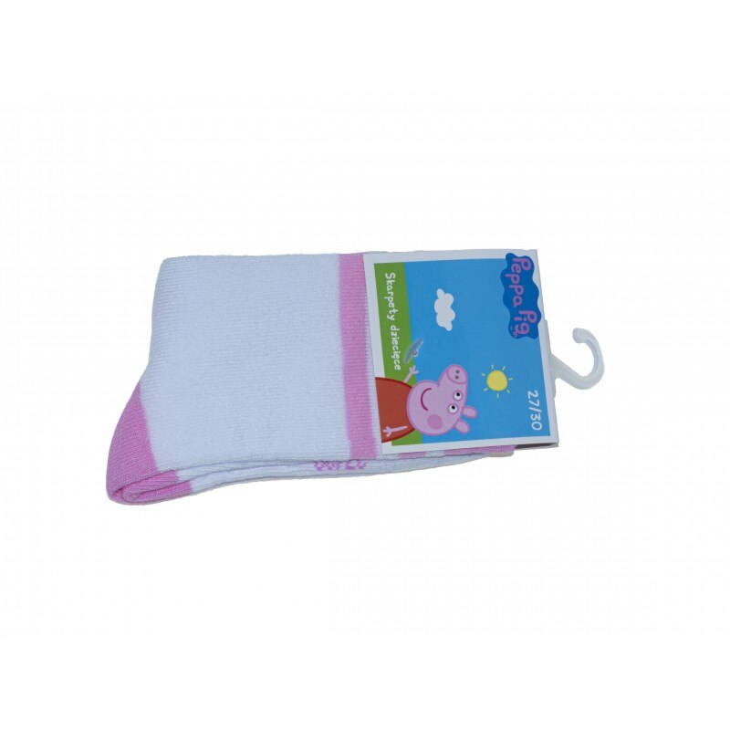 Sosete Peppa Pig Bear , Marime 23-26, Roz