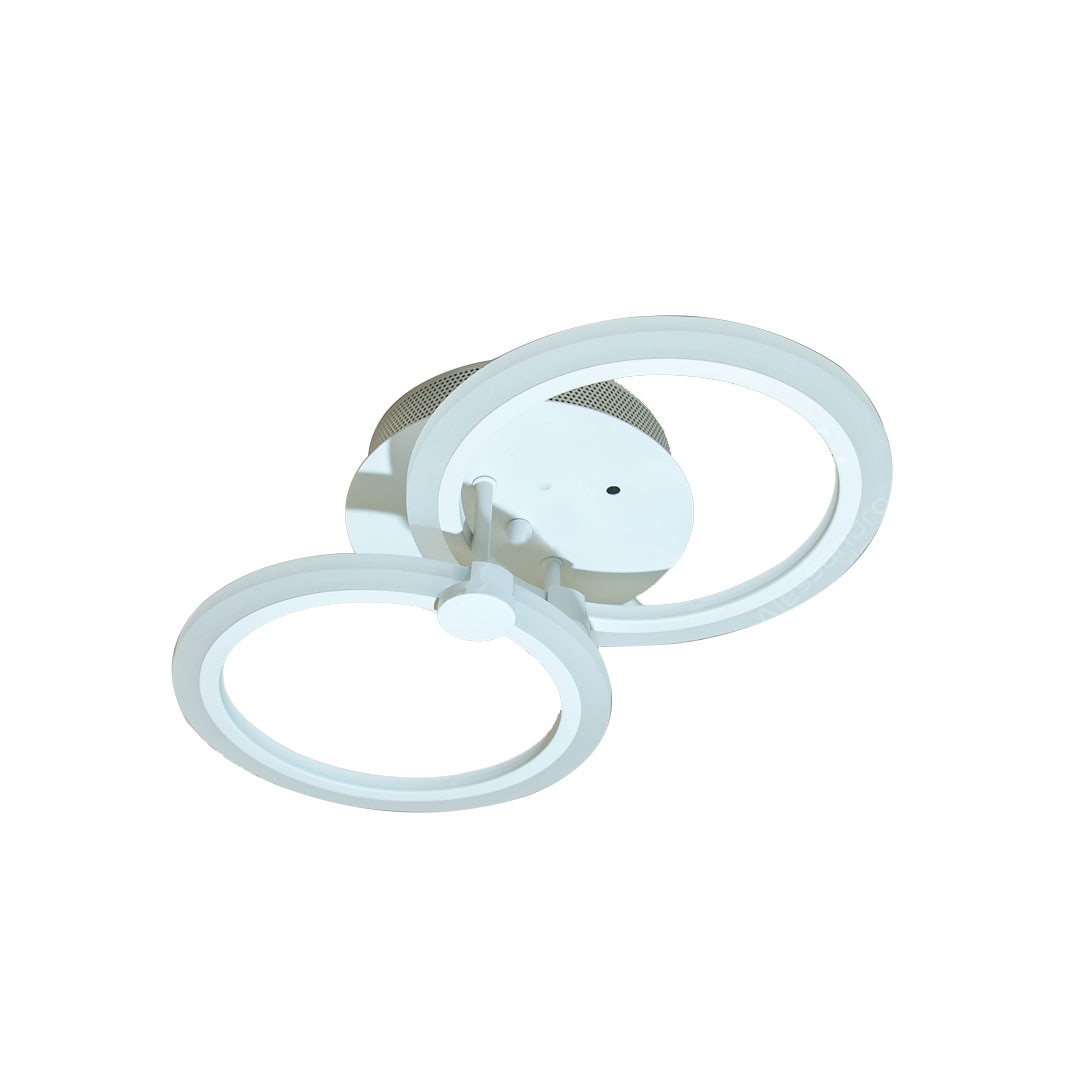 Lustra LED STARKE cu telecomanda, intensitate reglabila, lumina calda/neutra/rece, acril exterior, 48W