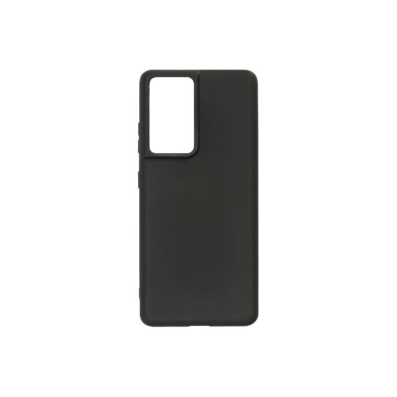 Husa de protectie flexibila pentru Samsung Galaxy S21 Ultra 5G, bumper, carcasa, soft TPU, Negru, BBL2335