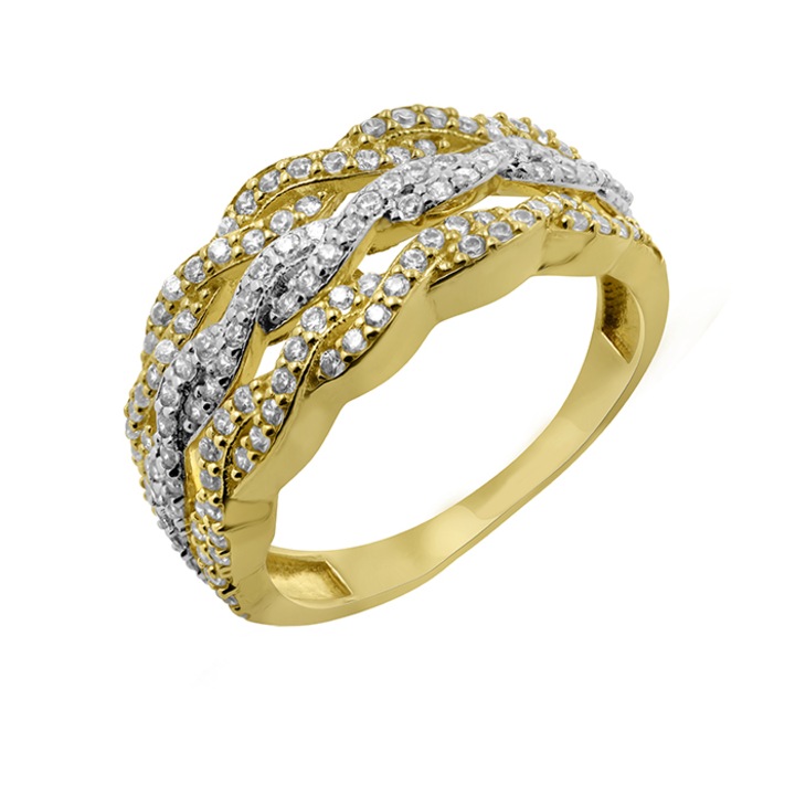 Inel aur, Ilex Gold, 271367, 58 mm