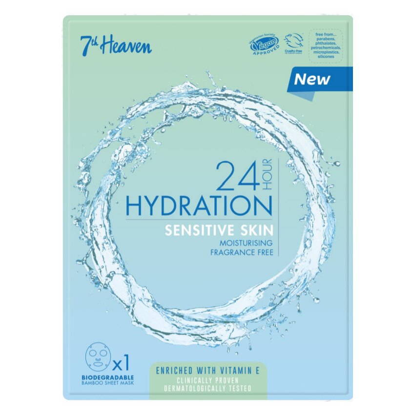 Masca pentru ten 7th Heaven 24hr hydration mask Sensitive