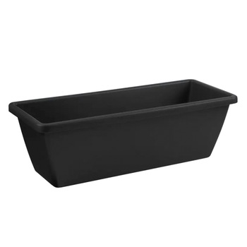 Jardiniera Barcelona 70 cm, culoarea Negru Jardiniera Barcelona 70 cm, culoarea Negru