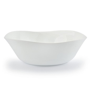 Bol pentru salata Bormioli Rocco, Sticla, Alb, 1.9 l Bol pentru salata Bormioli Rocco, Sticla, Alb, 1.9 l