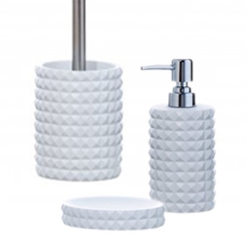 Set de baie, 3 accesorii de baie Vegas Set de baie, 3 accesorii de baie Vegas