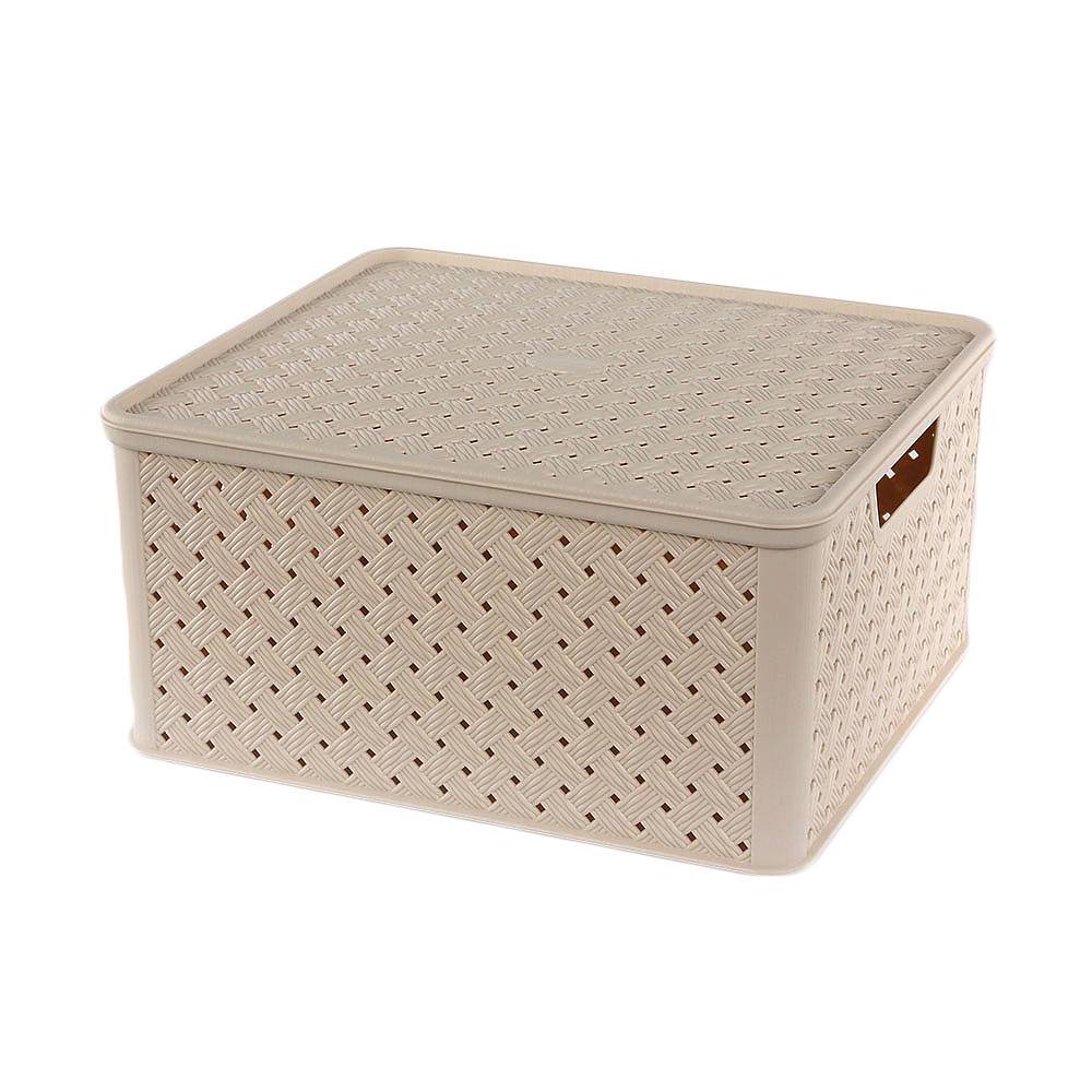 Cutie depozitare, TONTARELLI, Plastic, Crem