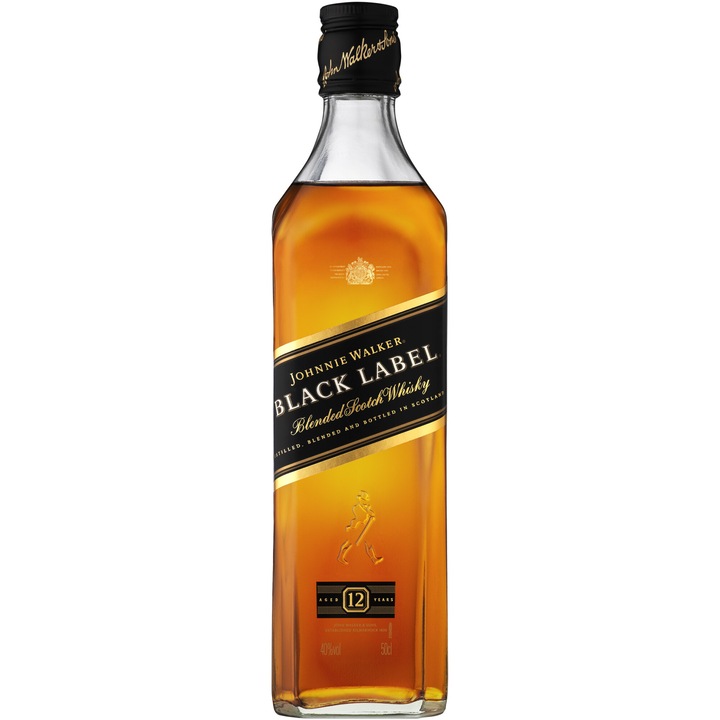 Johnnie Walker Black Label Whisky, 12 év, 0.05l