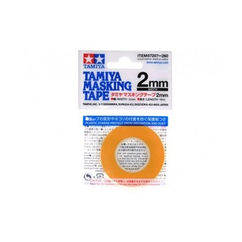 Banda de mascare Tamiya Masking Tape 2mmx18m TAM 87207 Banda de mascare Tamiya Masking Tape 2mmx18m TAM 87207