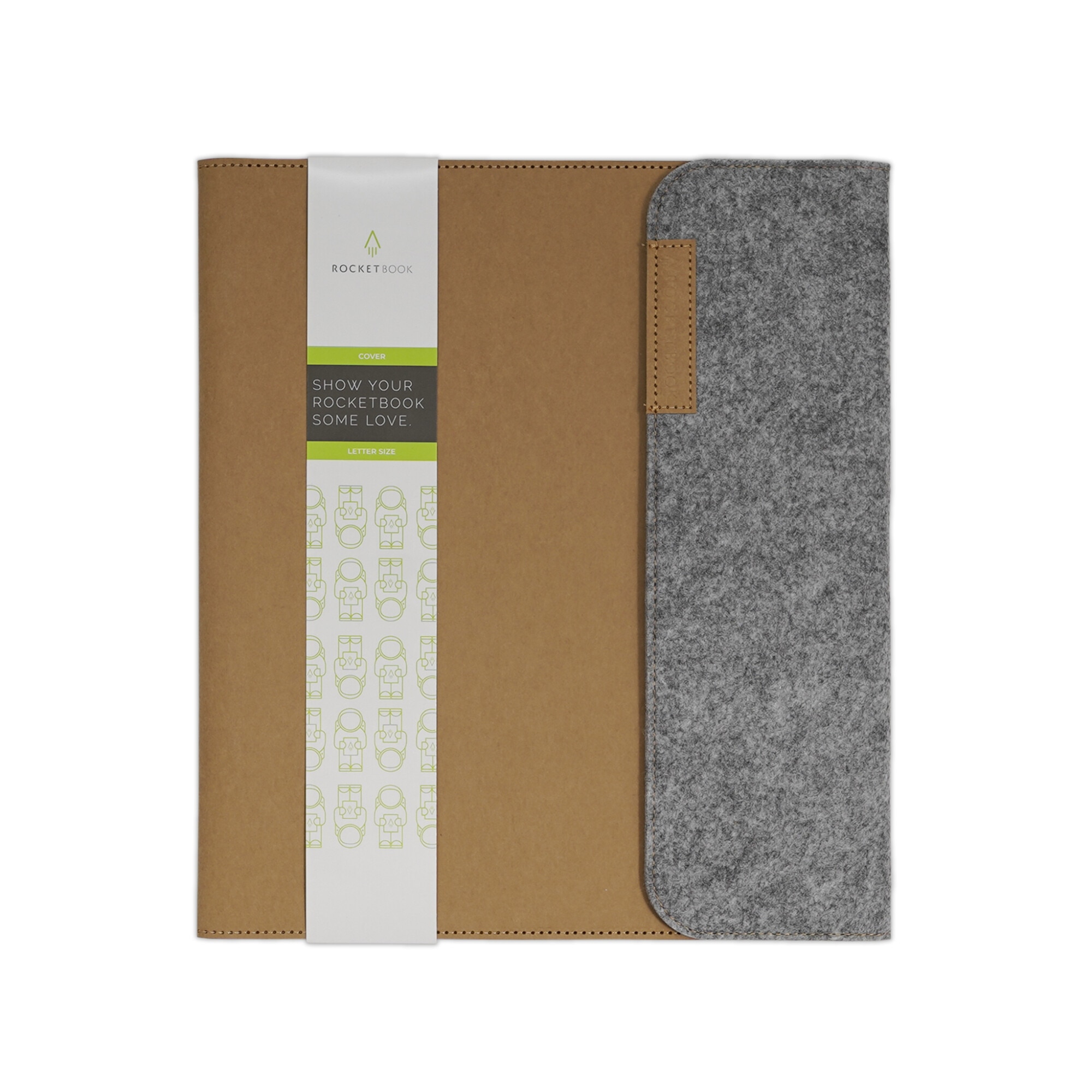 Husa notebook Rocketbook FOLIO COVERS, 28 cm x 30 cm, Nisipiu