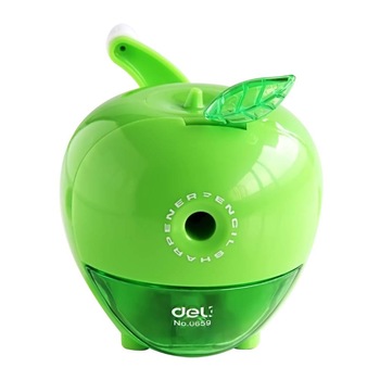 Ascutitoare Fixa Deli, Model Mar, Verde Ascutitoare Fixa Deli, Model Mar, Verde