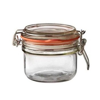 Borcan pentru depozitare alimente Kilner, Sticla, Transparent, 0.1 l Borcan pentru depozitare alimente Kilner, Sticla, Transparent, 0.1 l