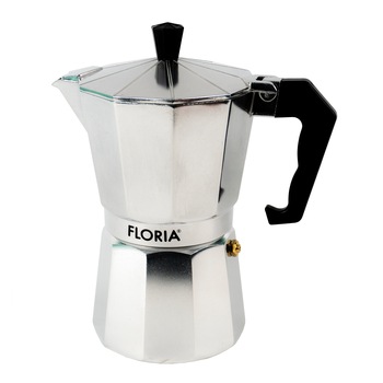 Cafetiera Espresso, capacitate 6 cesti, 300 ml / Z-LINE 2492 Cafetiera Espresso, capacitate 6 cesti, 300 ml / Z-LINE 2492