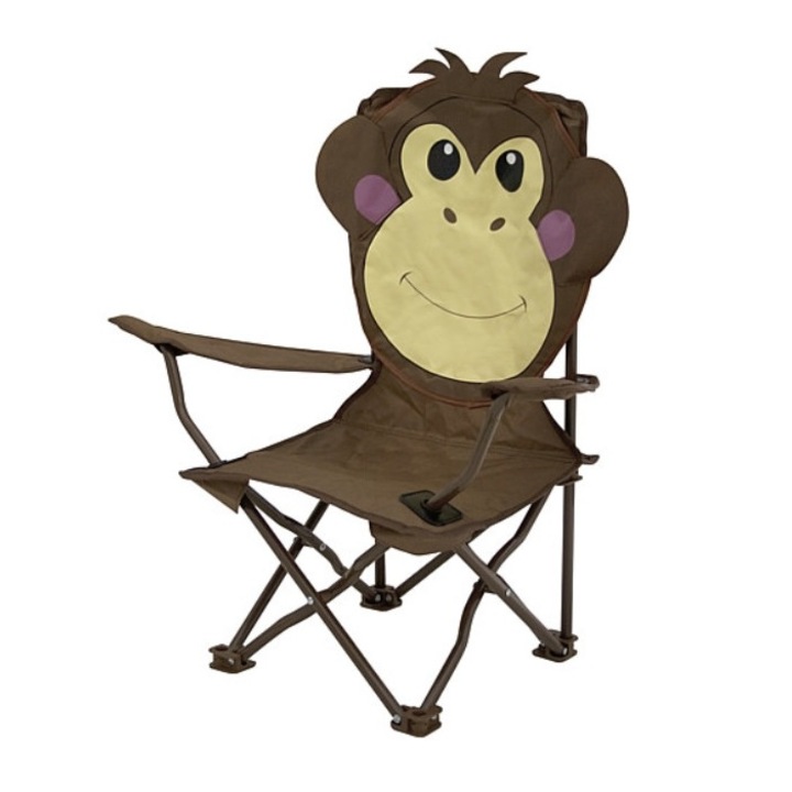 Scaun pliant copii, model maimutica