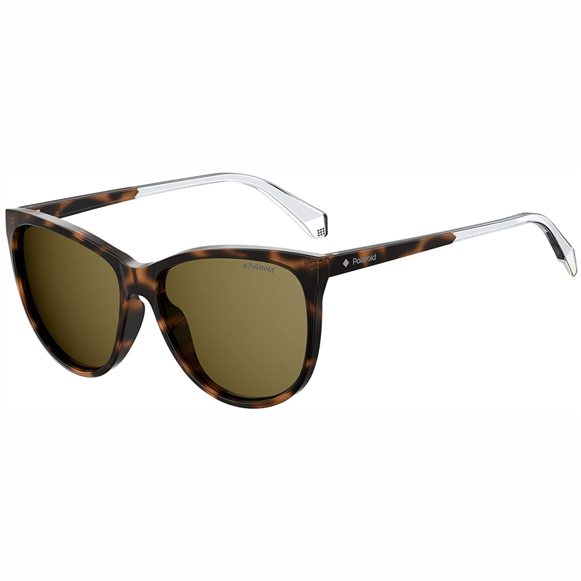 Ochelari de soare dama Polaroid Shiny Havana/Crystal/Brown Degrade Polarized PLD4058/S 086/LA