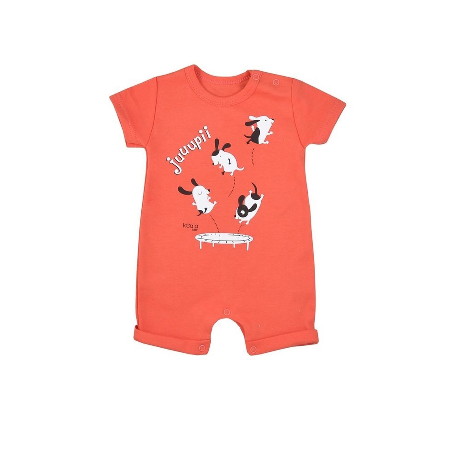 Salopeta de vara pentru fete Koala Jupi 08-515R, Rosu 68 cm