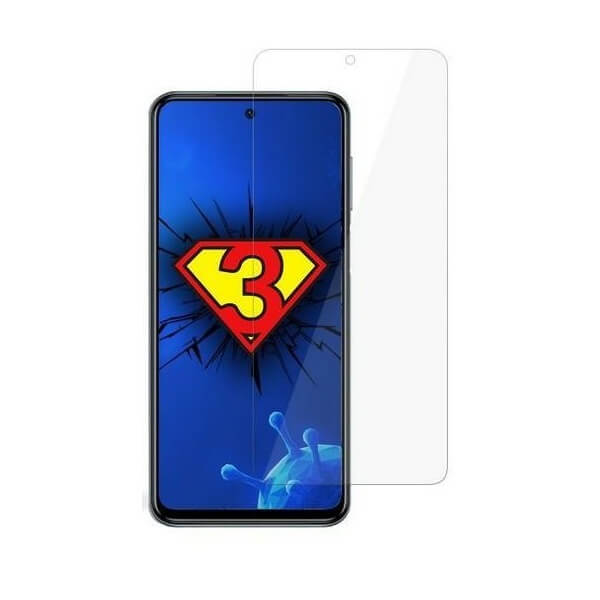 Folie Pentru Xiaomi Redmi Note 10 Pro, Sticla Securizata Flexibila, Silver Protect+ 3MK