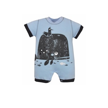 Salopeta de vara pentru baieti Koala Podwodny Swiat 05-236A, Albastru 68 cm Salopeta de vara pentru baieti Koala Podwodny Swiat 05-236A, Albastru 68 cm