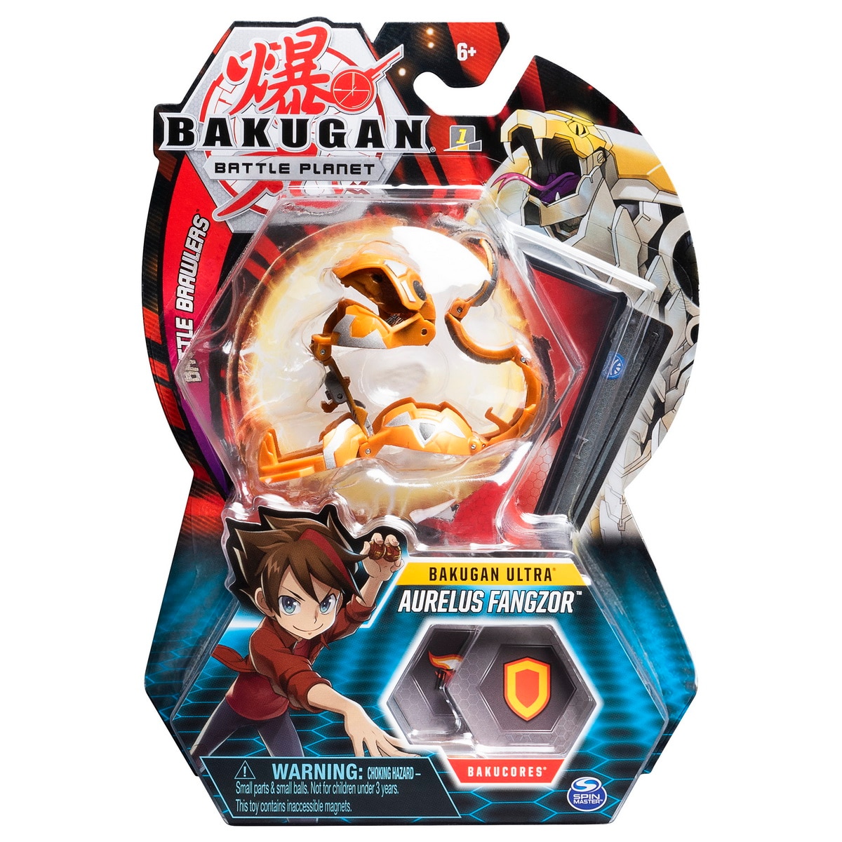 Bakugan Evolutions, Wrath and Insectra Battle Strike Pack, Includes 6  Bakugan action-figures, 9 trading -cards and 8 BakuCores, Kids Toys for  Boys