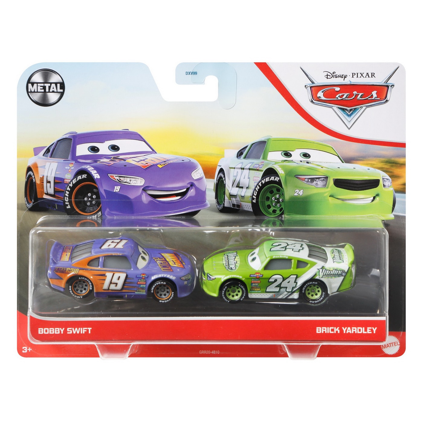 Disney Cars 3 Jatekauto keszlet 2 db Bobby Swift es Brick Yardley 1 55 eMAG.hu