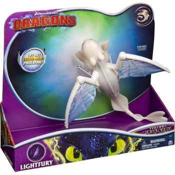 Figurina How to train your dragon - Legends Evolved, Lightfury Figurina How to train your dragon - Legends Evolved, Lightfury